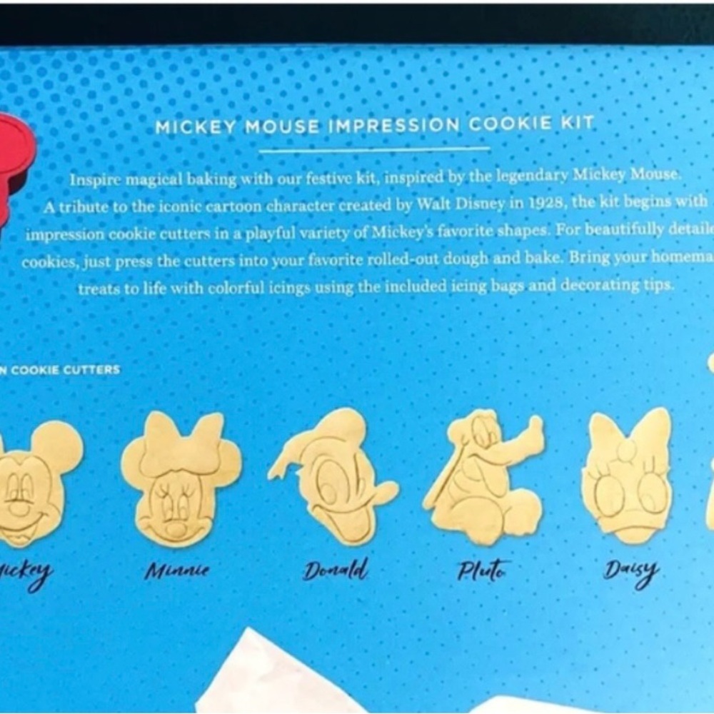 6 piece Disney Mickey Mouse Cookie Cutter Set - Picture 2 of 11